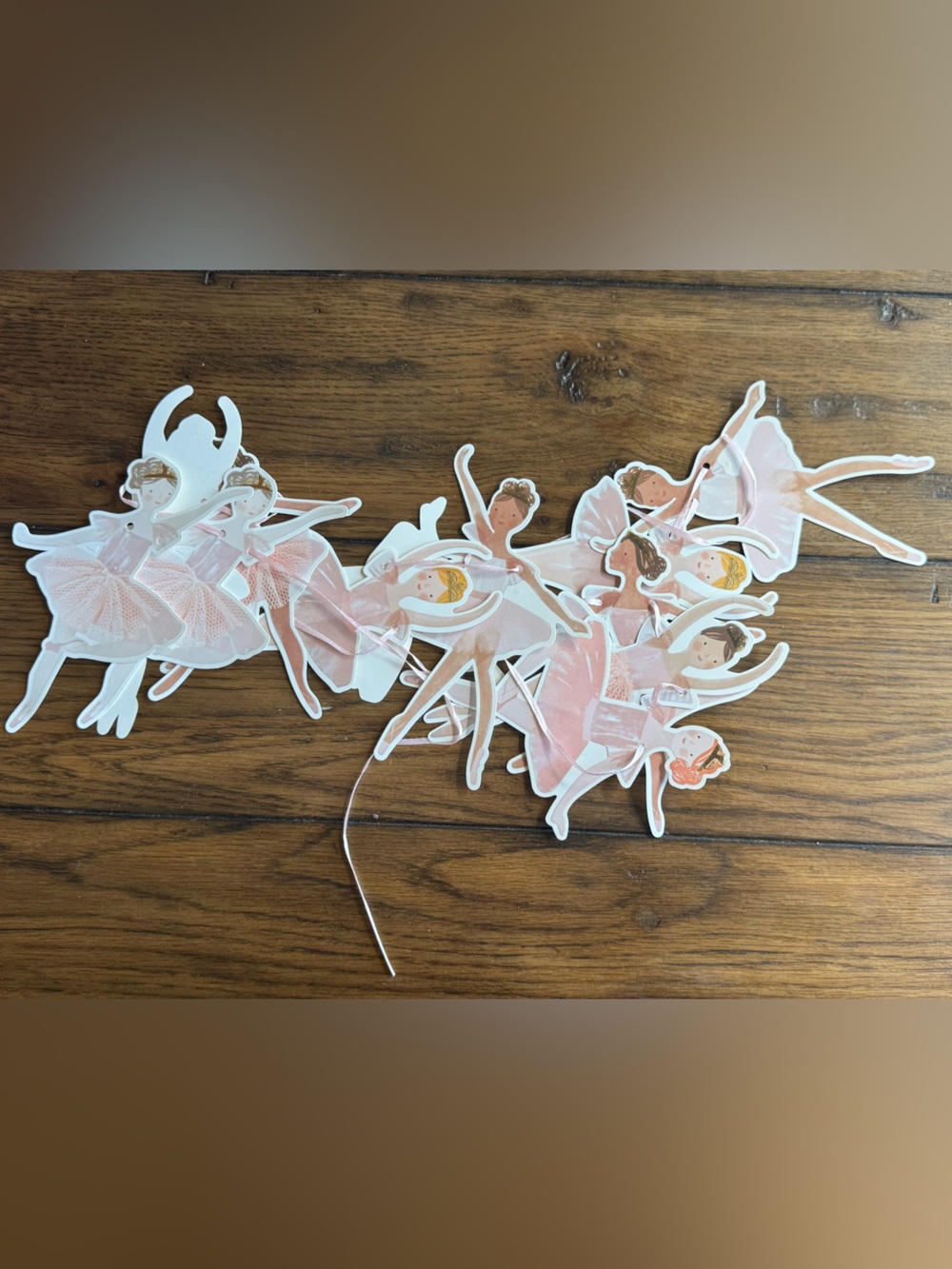 Ballet Ballerina Pink Garland Wall Birthday Decor 🩰
